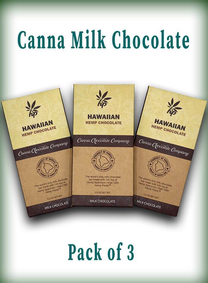 Canna Milk Chocolate Bars