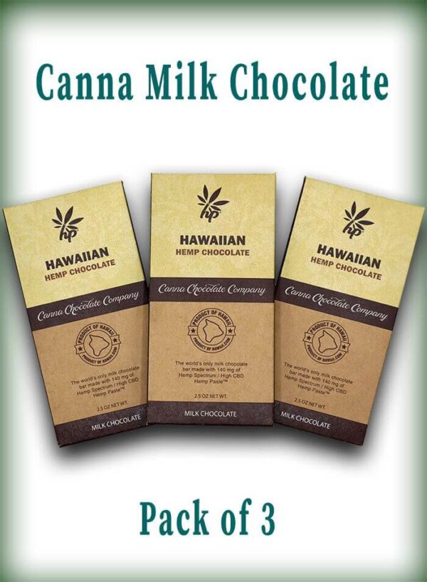 Canna Milk Chocolate Bars